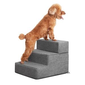 Sted Dog Stairs for Small Dogs, High Density Foam Dog Steps for Couch